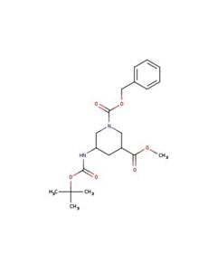 Astatech 1-BENZYL 3-METHYL 5-(TERT-BUTOXYCARBONYLAMINO)PIPERIDINE-1,3-DICARBOXYLATE; 0.1G; 95%